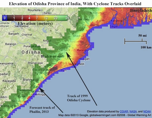 Climate of Odisha - Orrisa PCS Exam Notes